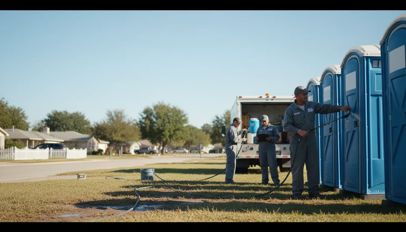 Long-Term Portable Toilet Rental in Eagle Pass, TX near me